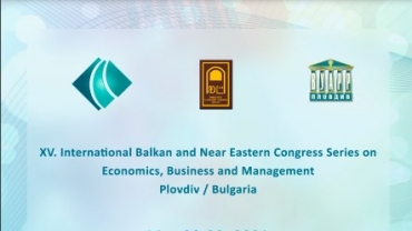 XV. IBANESS Congress Series on Economics, Business and Management Kongre Katılımı (29-30 Mayıs 2021)